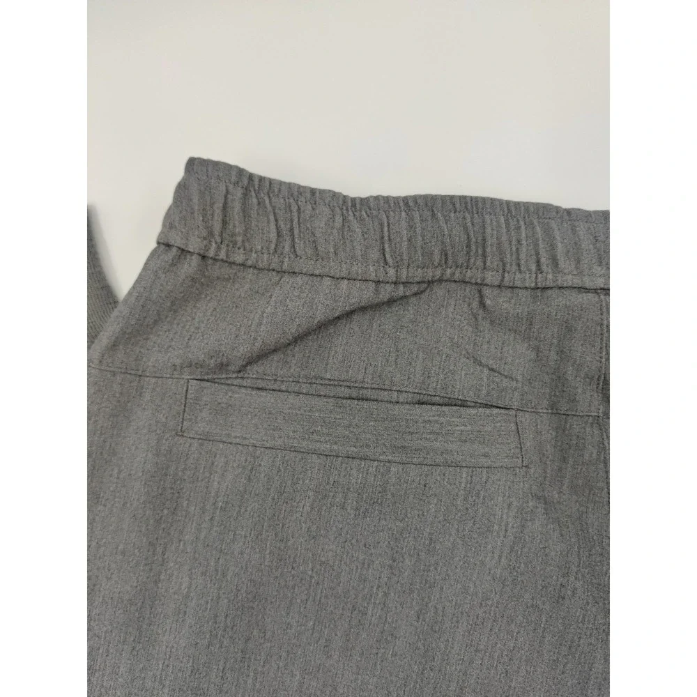 FIGS Tansen Jogger Scrub Pants Men's Medium Graphite Gray Drawstring